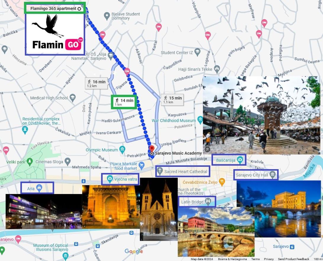Flamingo 365 - Near Center With Free Parking Apartma Sarajevo